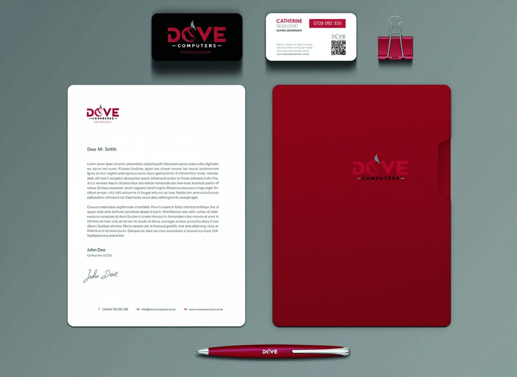 Dove Computers - Re-branding