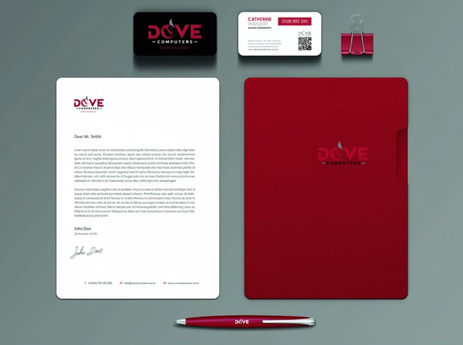 Dove Computers – Re-branding