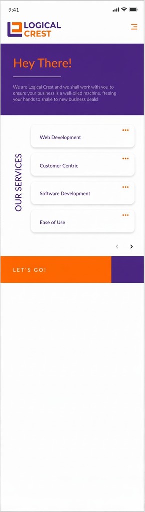 Logical Crest - Re-branding and App: deliverable 2 of 4